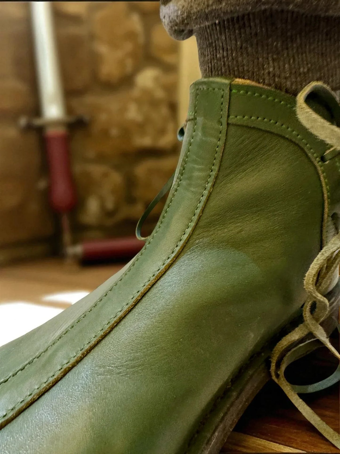 Handmade Medieval Leather Shoes