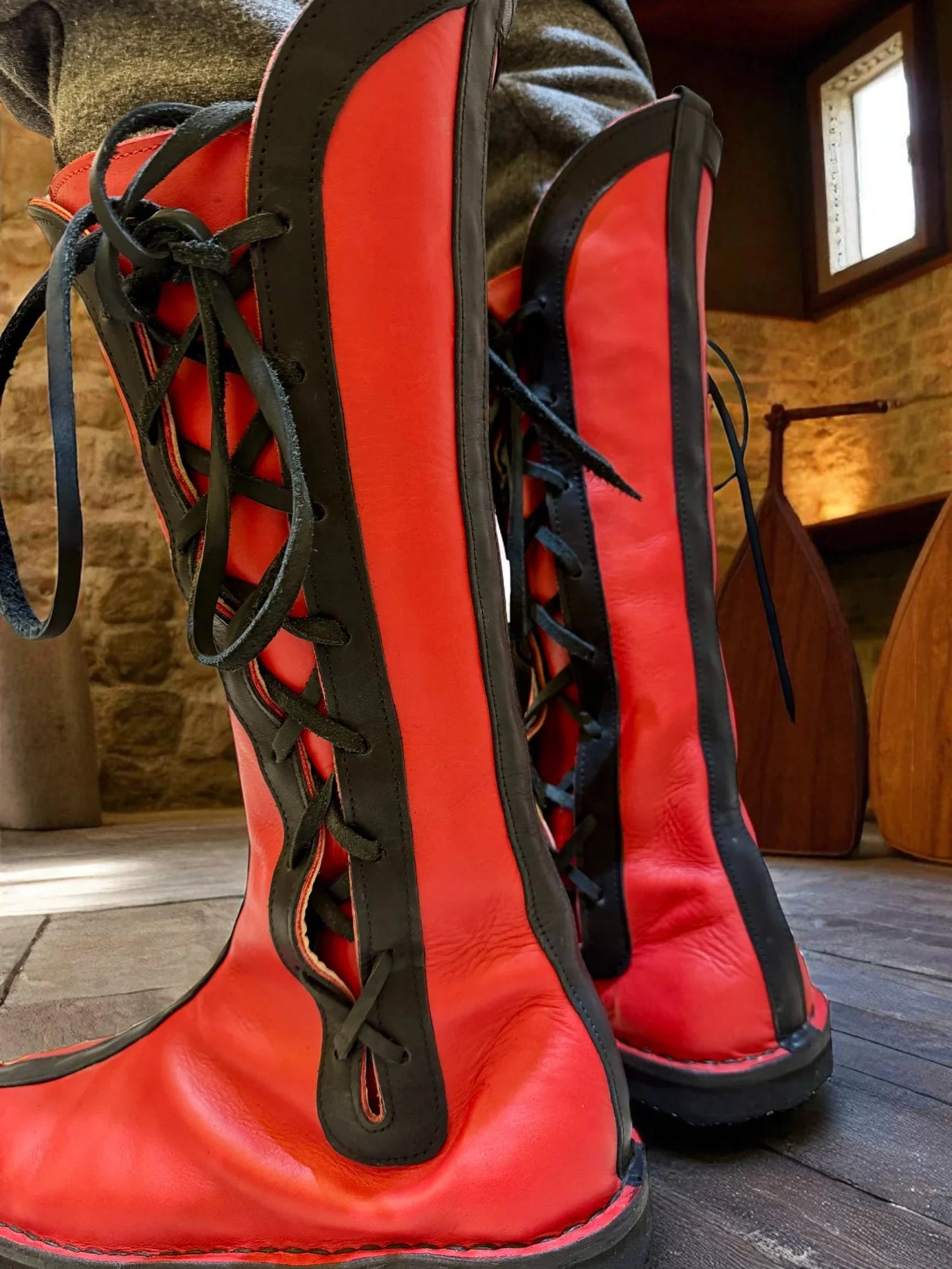 Viking Boots Medieval