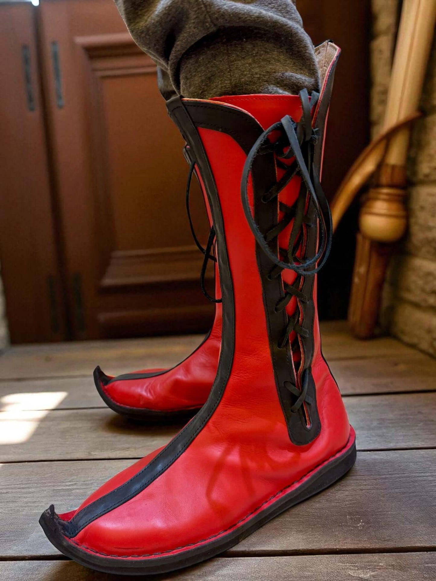 Viking Leather Boots made from 6