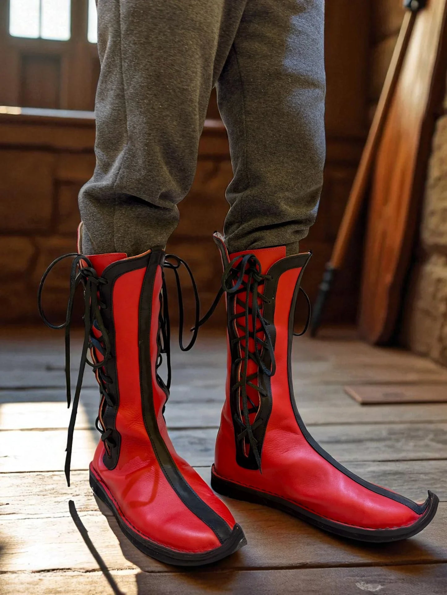 Viking Boots Medieval