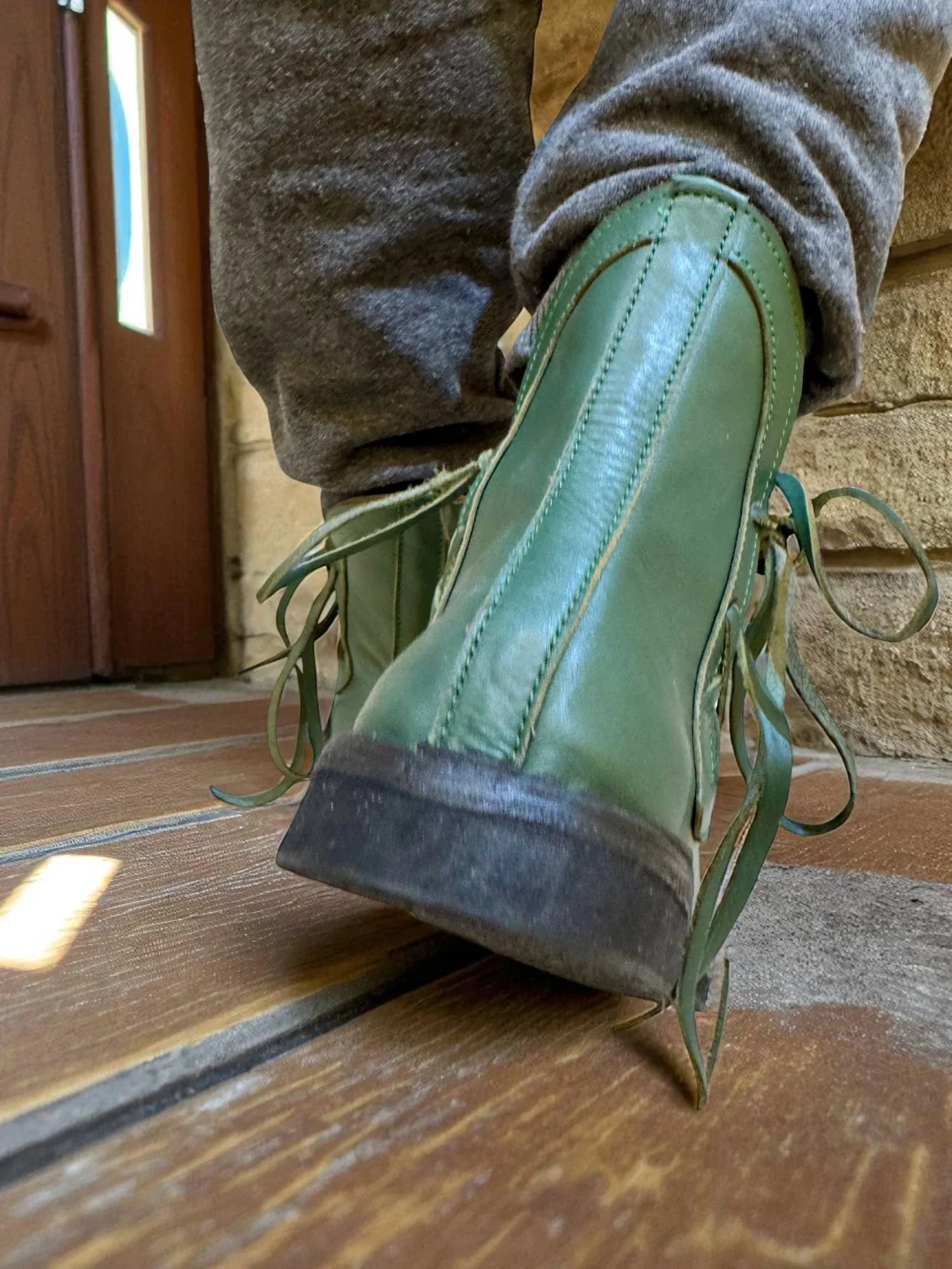 Handmade Medieval Leather Shoes