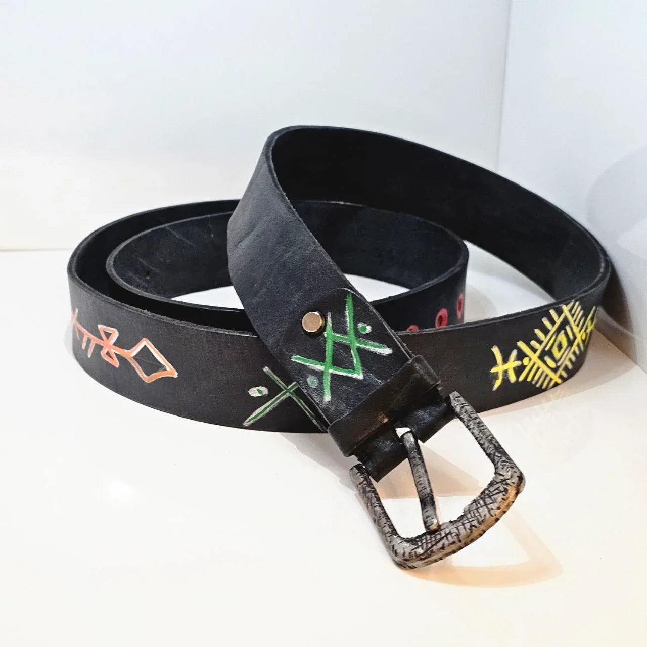 Genuine Leather Belts - AtlasMuseCrafts