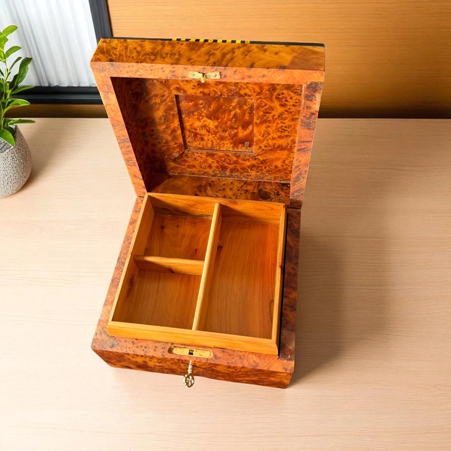 Jewelry Wooden Box Organizer