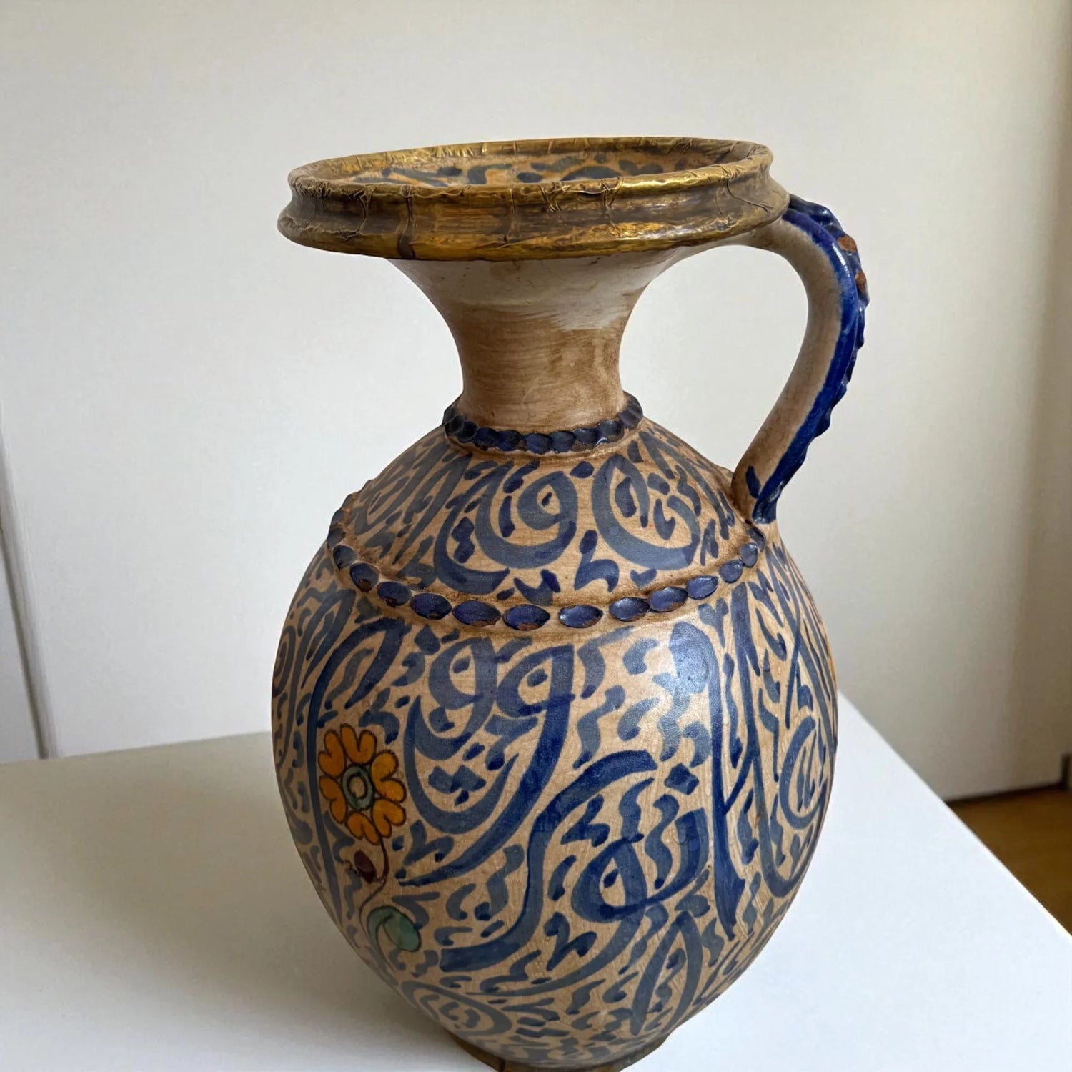 Handmade Moroccan Ceramic Vase