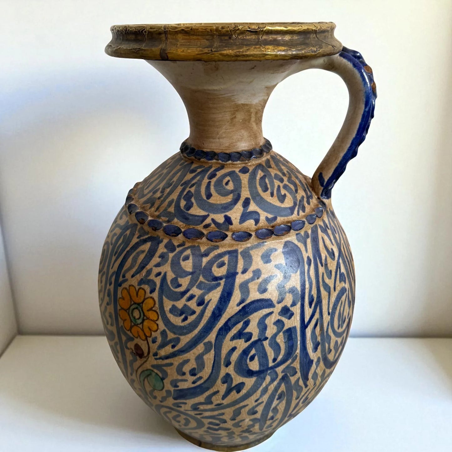 Handmade Moroccan Ceramic Vase