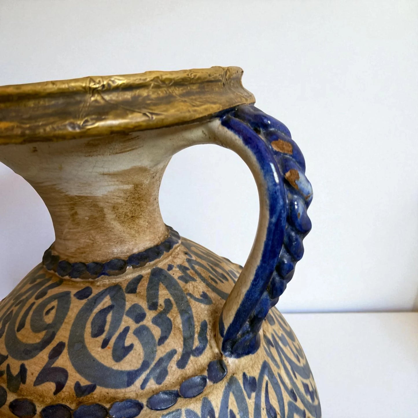 Handmade Moroccan Ceramic Vase
