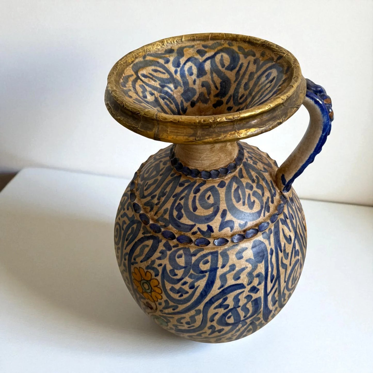 Handmade Moroccan Ceramic Vase