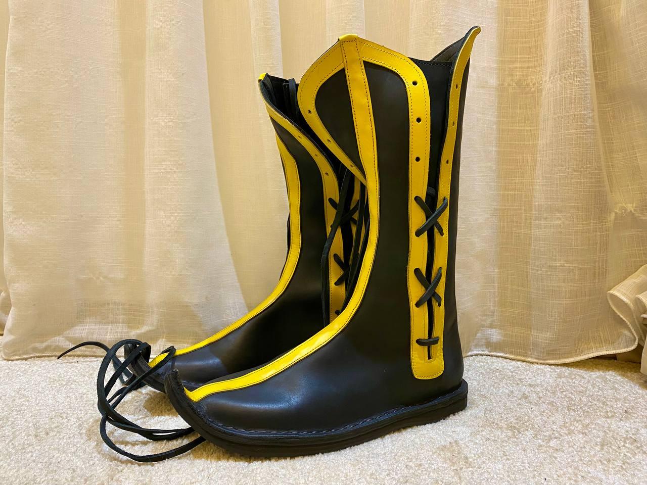 Renaissance Leather Boots