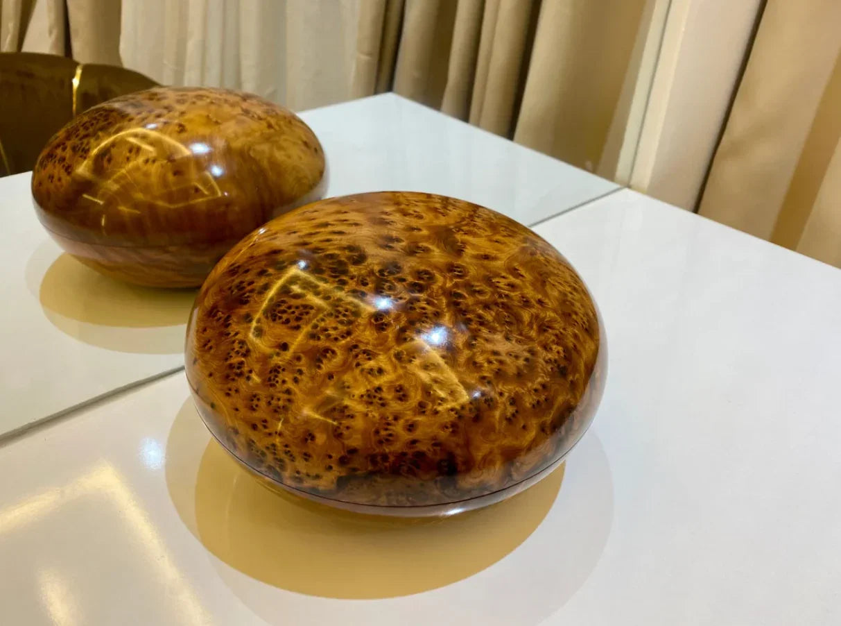 Round Box Jewelry Organizer