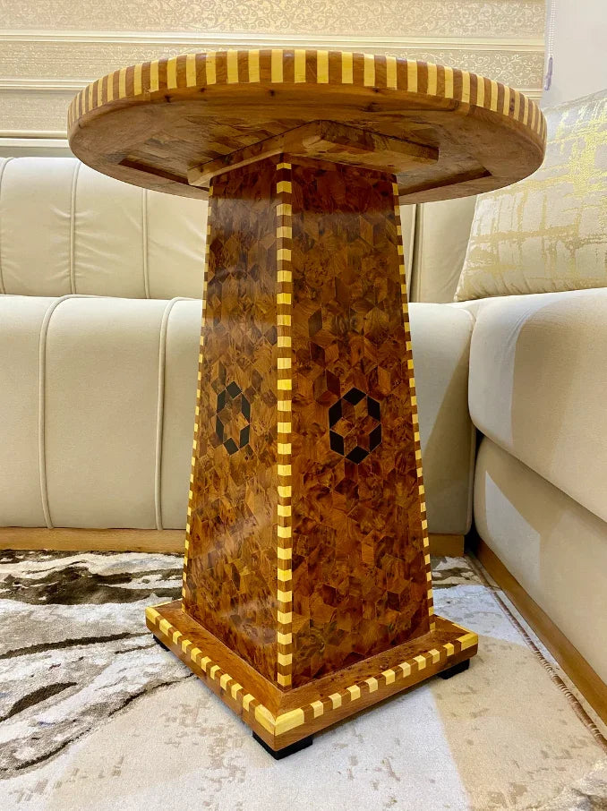 Thuya Wood Round Table