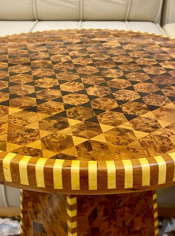 Thuya Wood Round Table