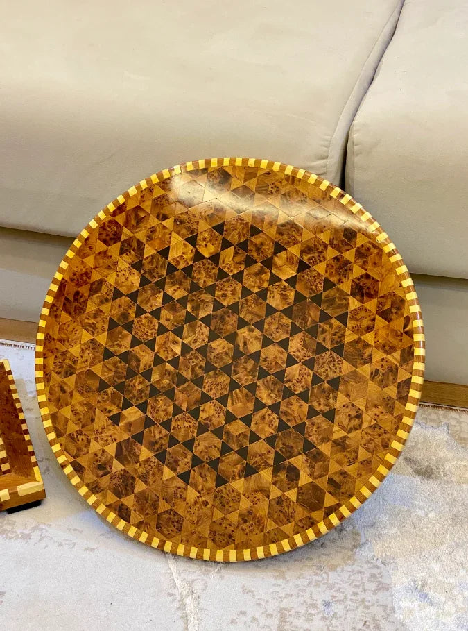 Thuya Wood Round Table