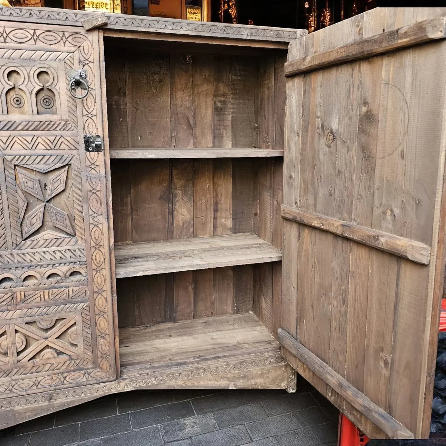 Handcrafted Wooden Cabinet