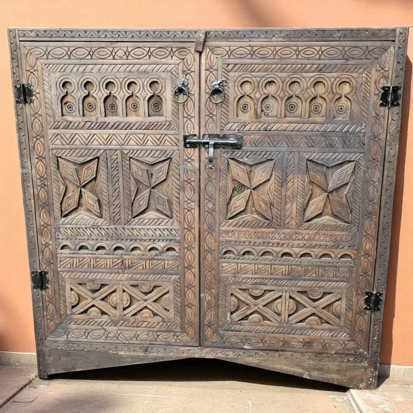 Handcrafted Wooden Cabinet
