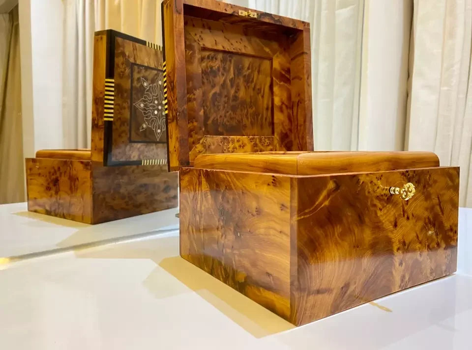 Square Wooden Box