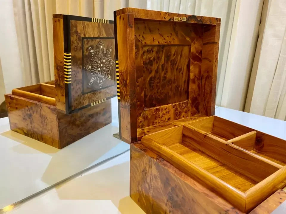 Square Wooden Box
