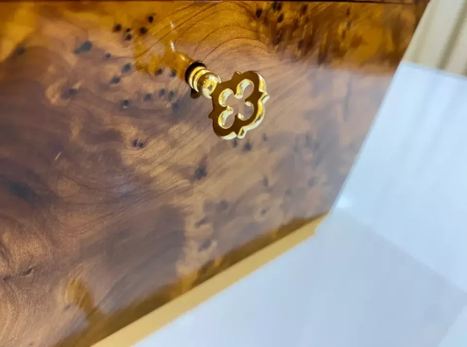 Square Wooden Box