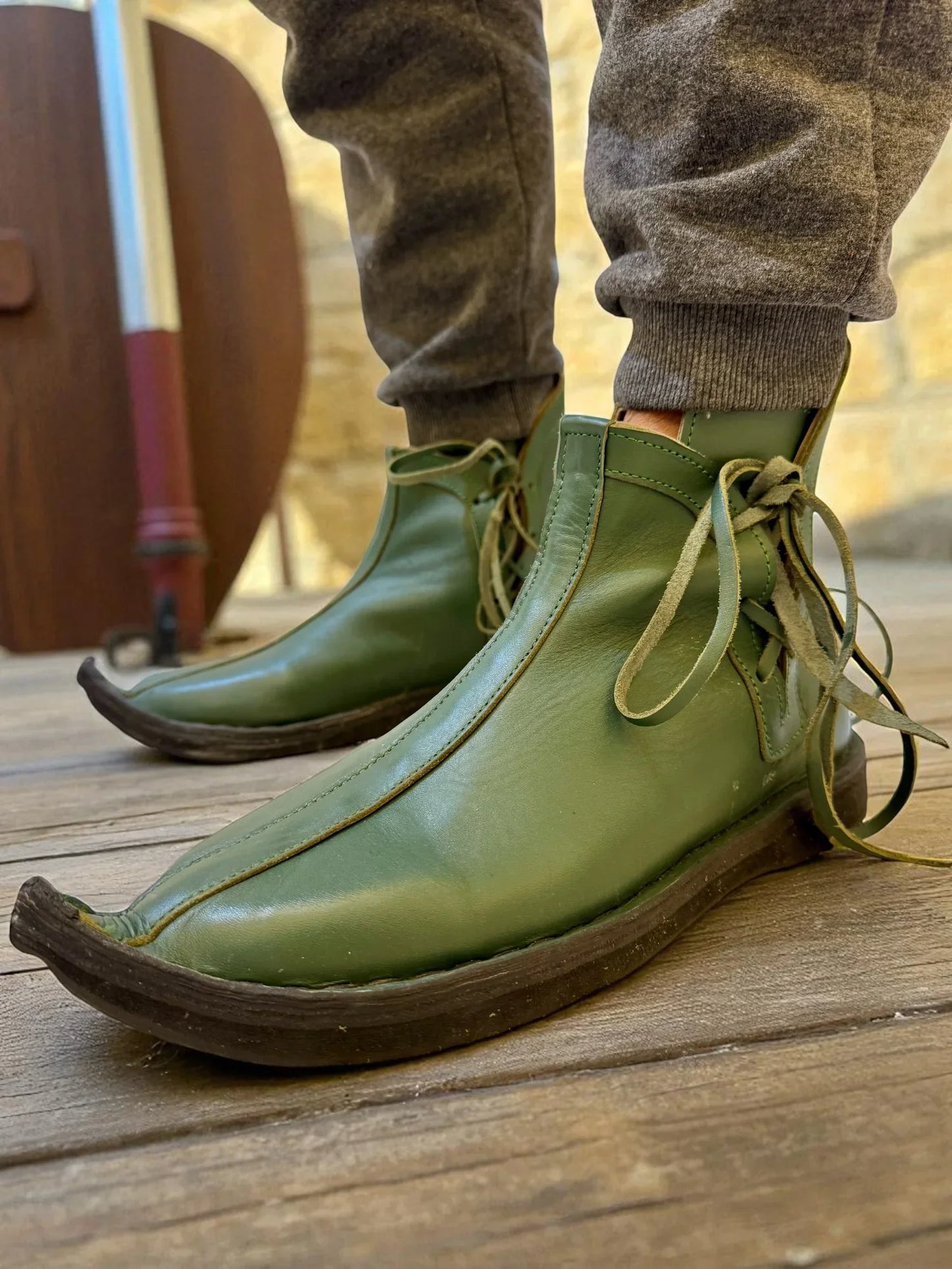 Handmade Medieval Leather Shoes