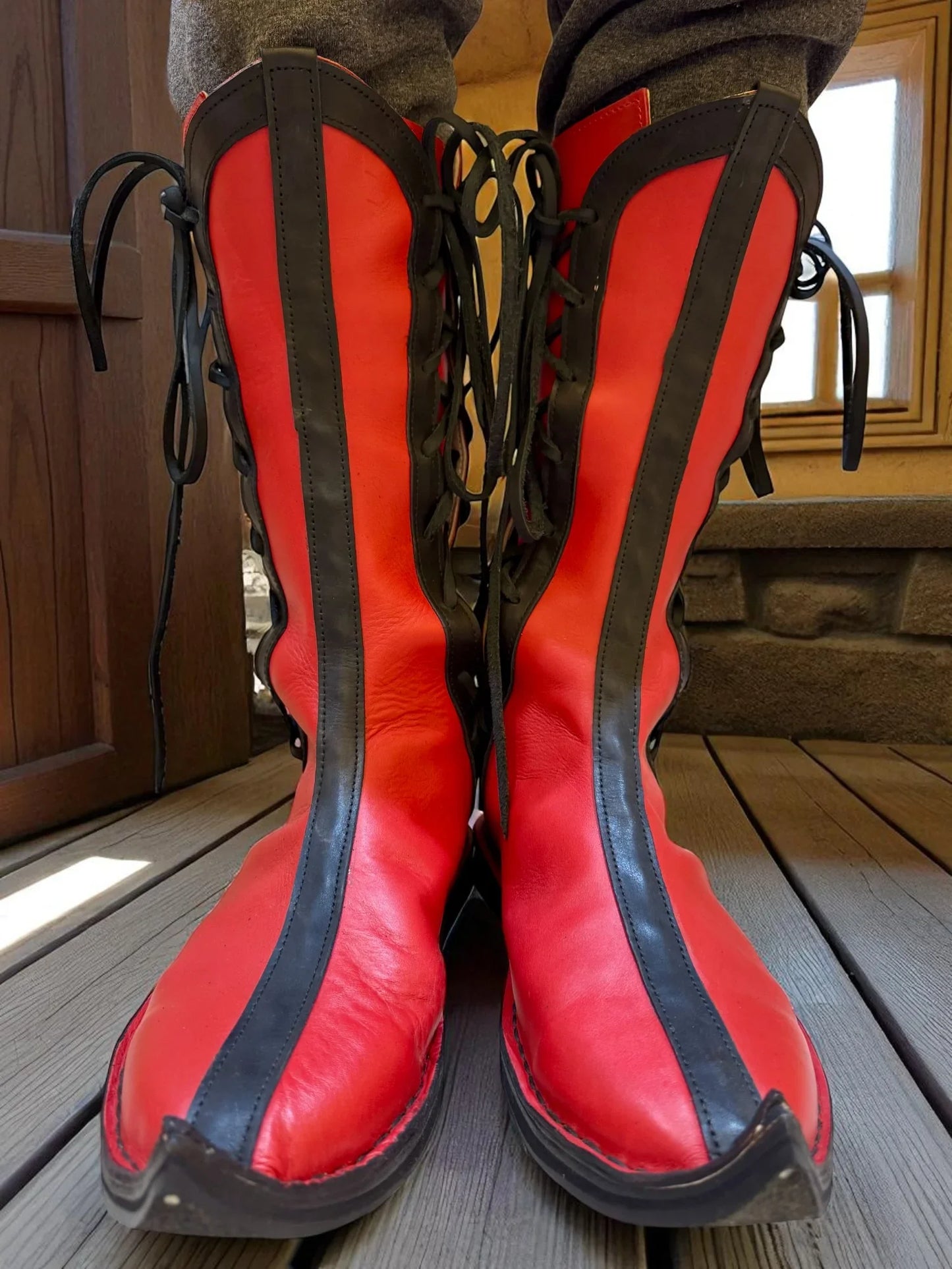 Viking Boots Medieval