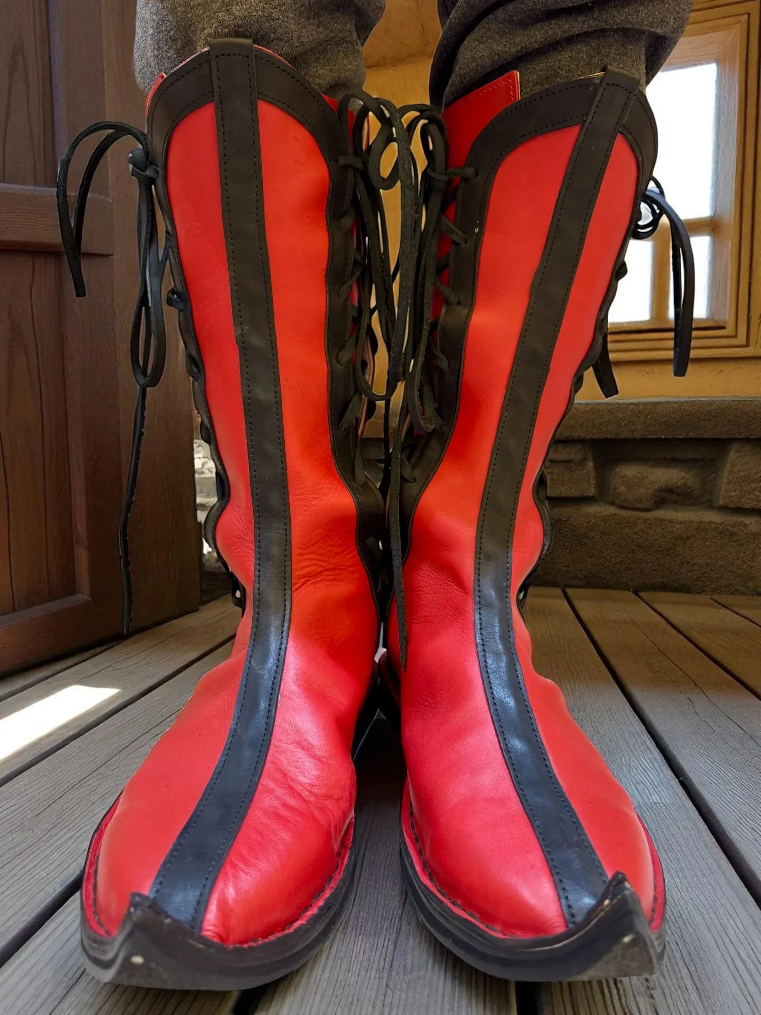 Viking Boots Medieval