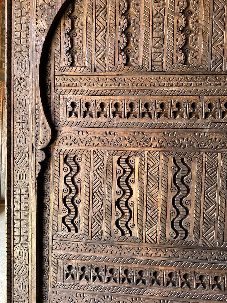 Custom Moroccan Handmade Wood Doors