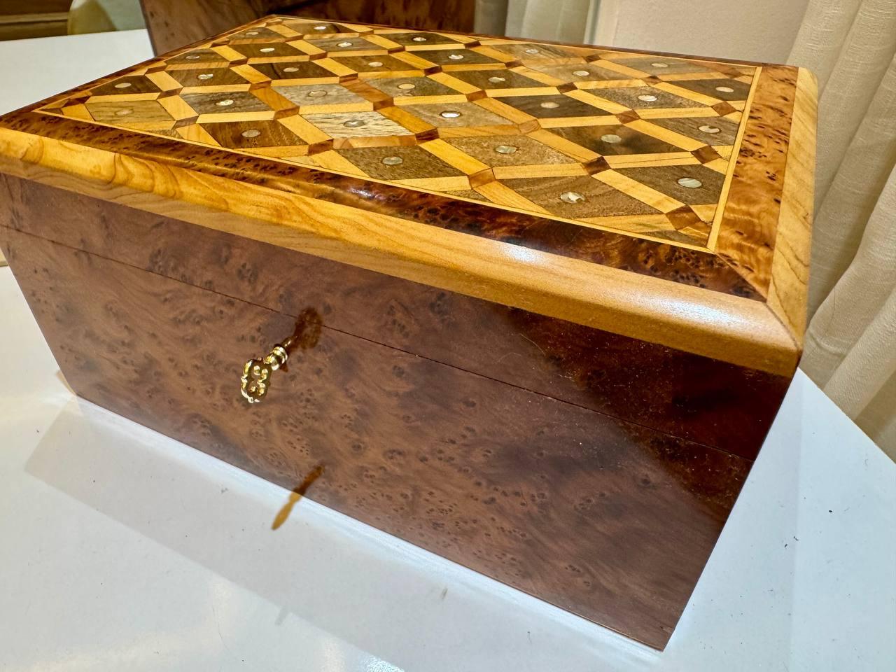 Moroccan Jewelry Box Organizer - AtlasMuseCrafts