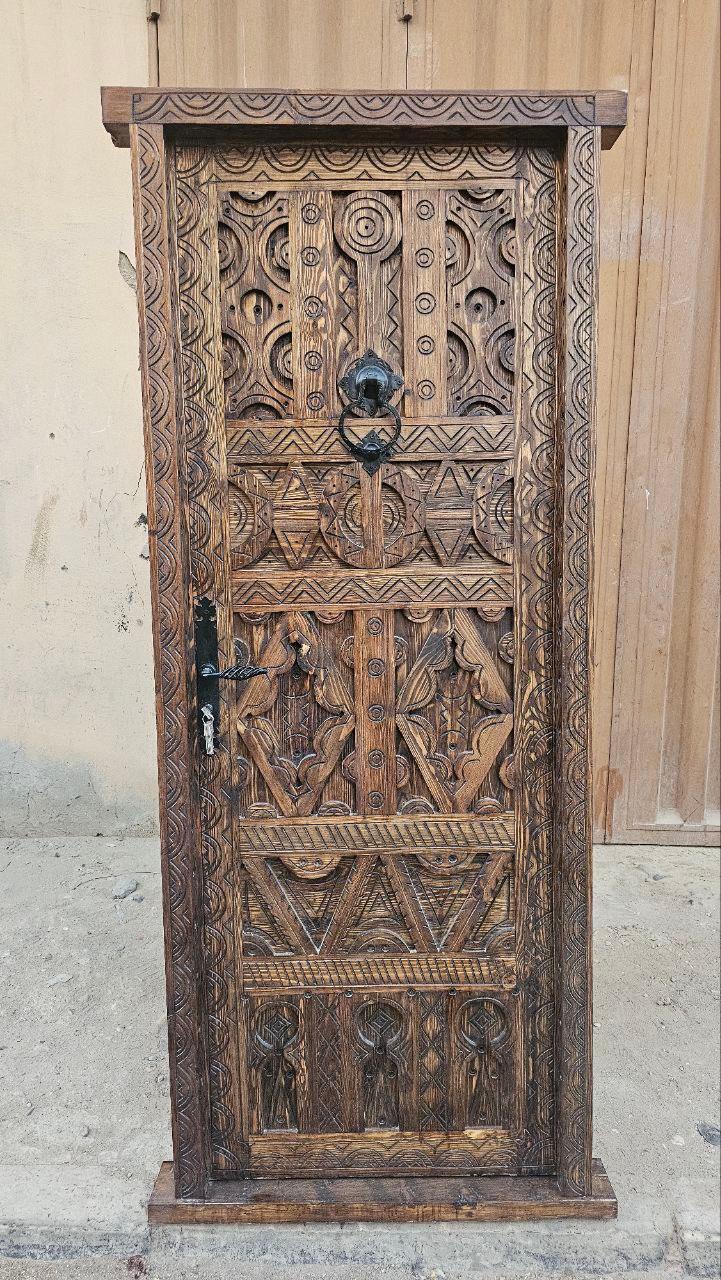 Moroccan Door, Vintage Style - AtlasMuseCrafts