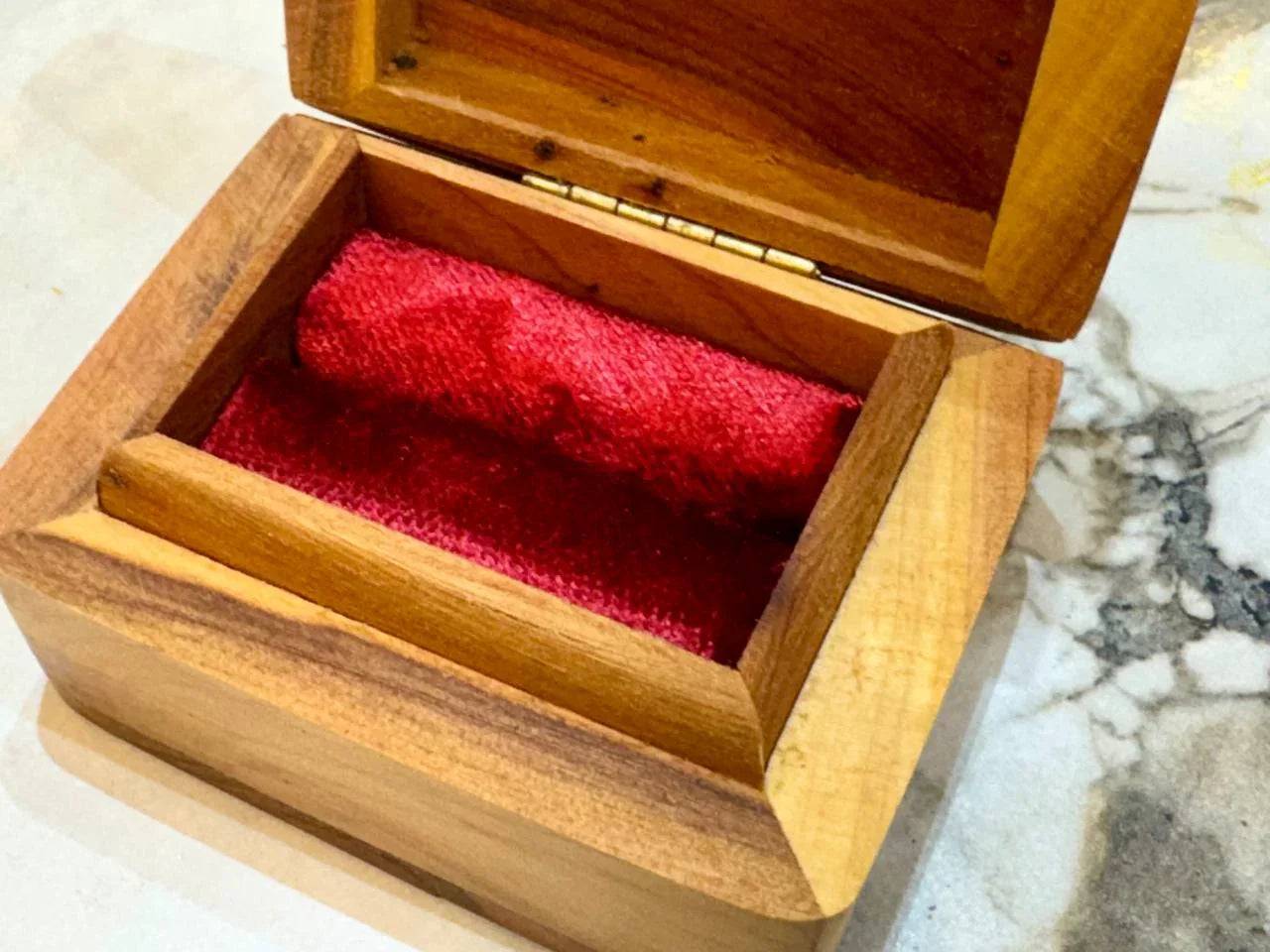 Ring Box Set of 4 thuya Wood Organizer Box - AtlasMuseCrafts