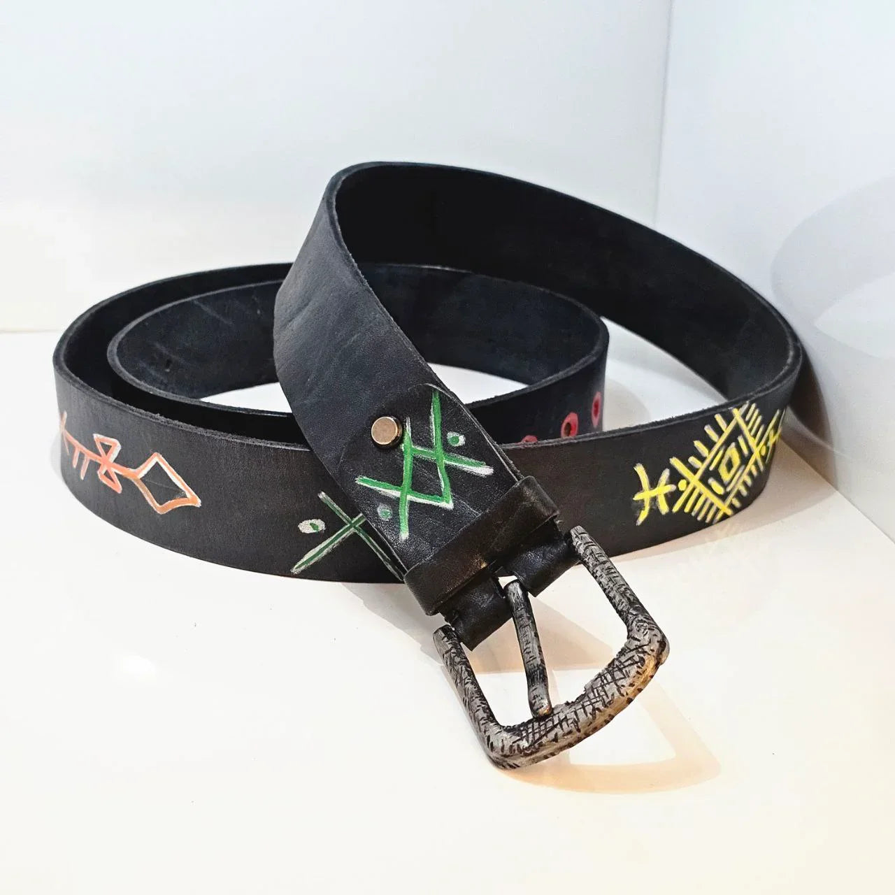 Genuine Leather Belts - AtlasMuseCrafts