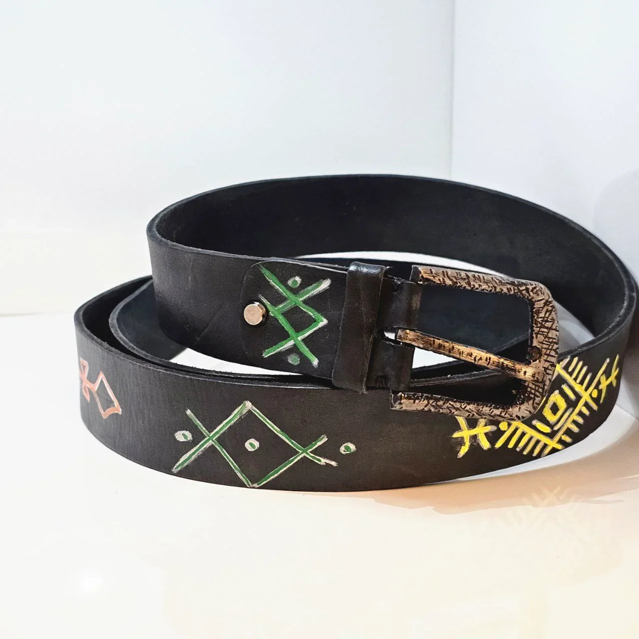 Genuine Leather Belts - AtlasMuseCrafts