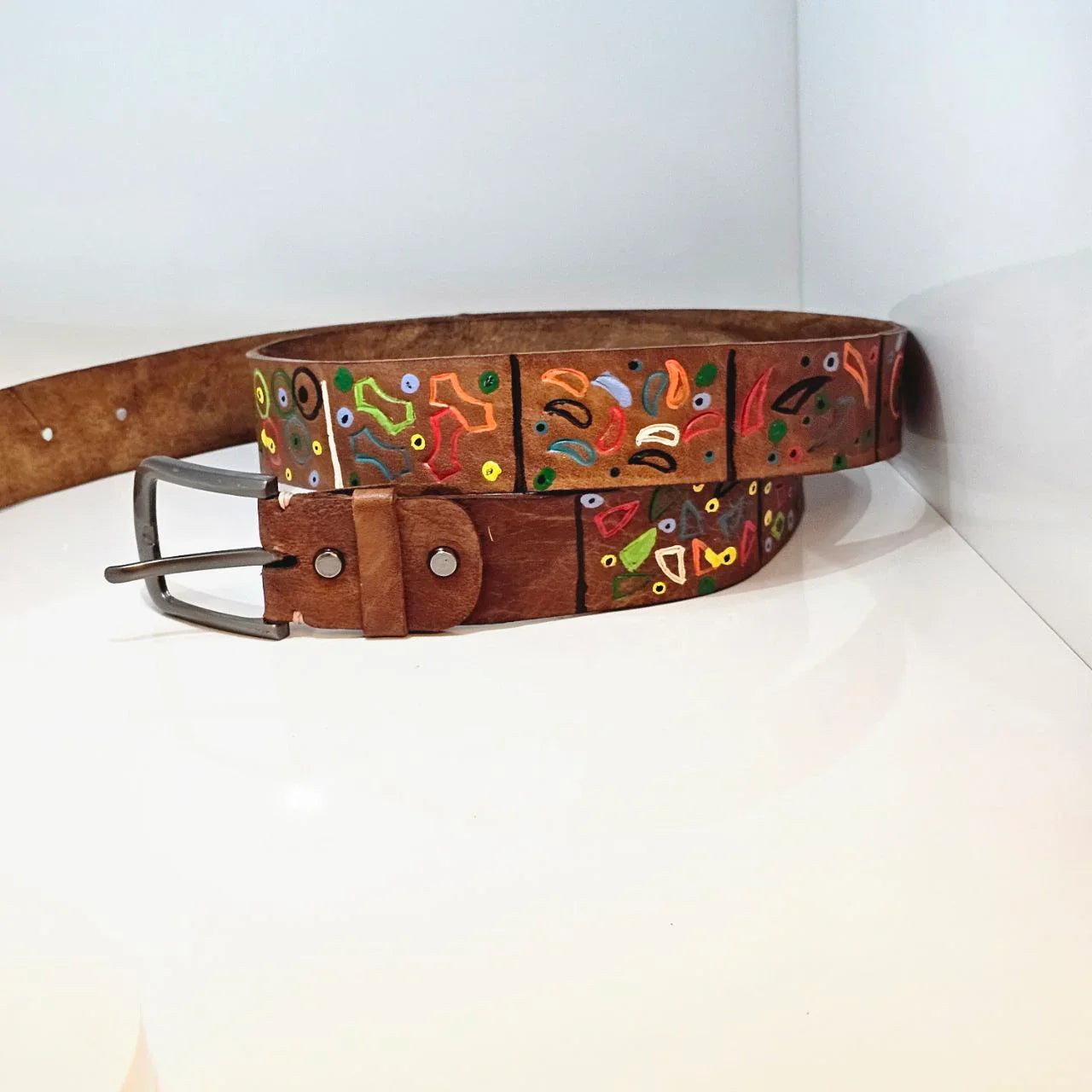 Hand-Painted Belts - AtlasMuseCrafts
