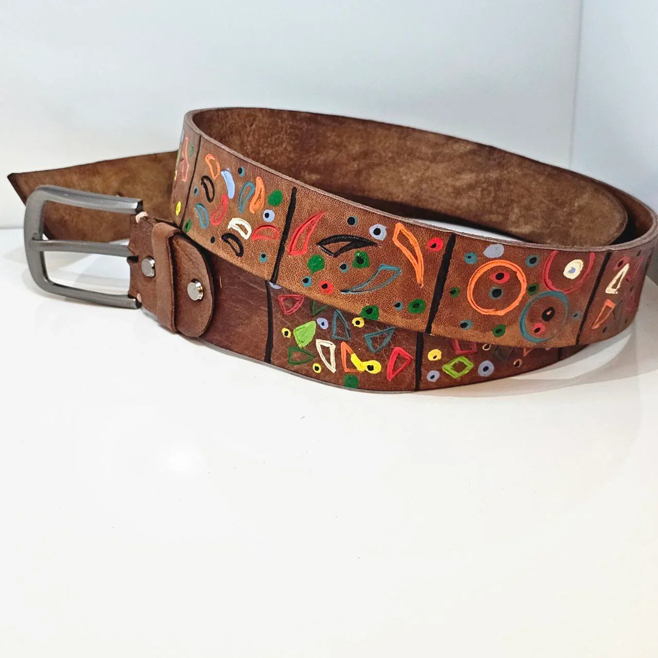 Hand-Painted Belts - AtlasMuseCrafts