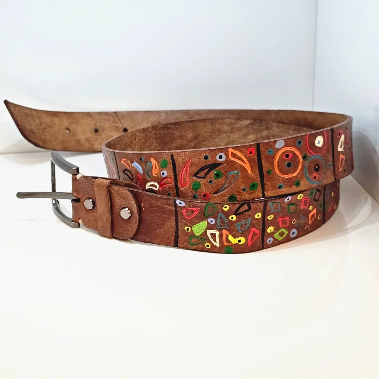 Genuine Belts Handpainted