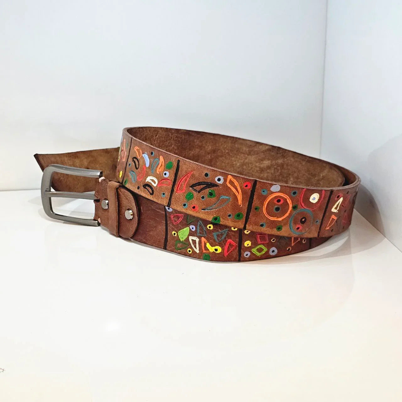 Hand-Painted Belts - AtlasMuseCrafts