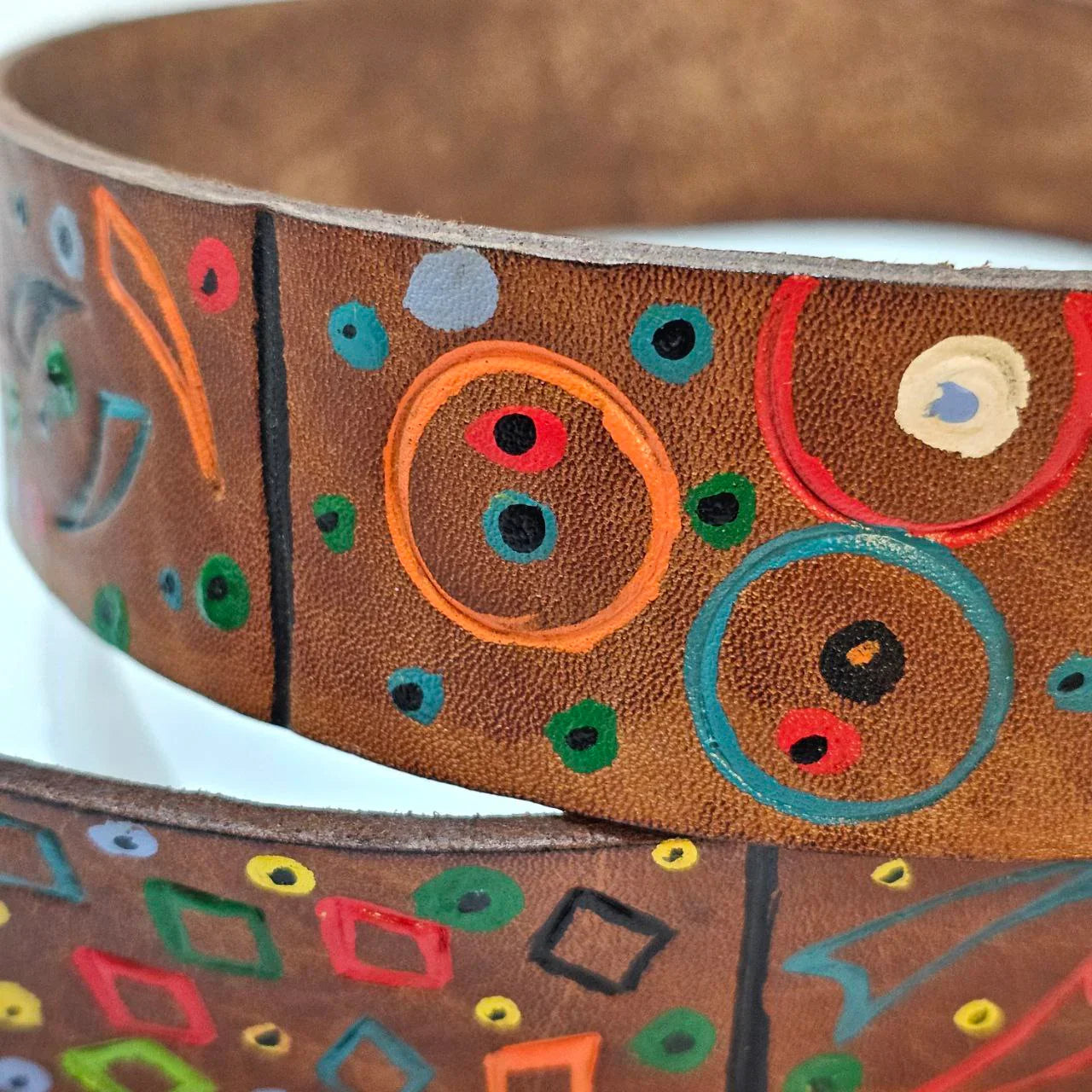 Hand-Painted Belts - AtlasMuseCrafts