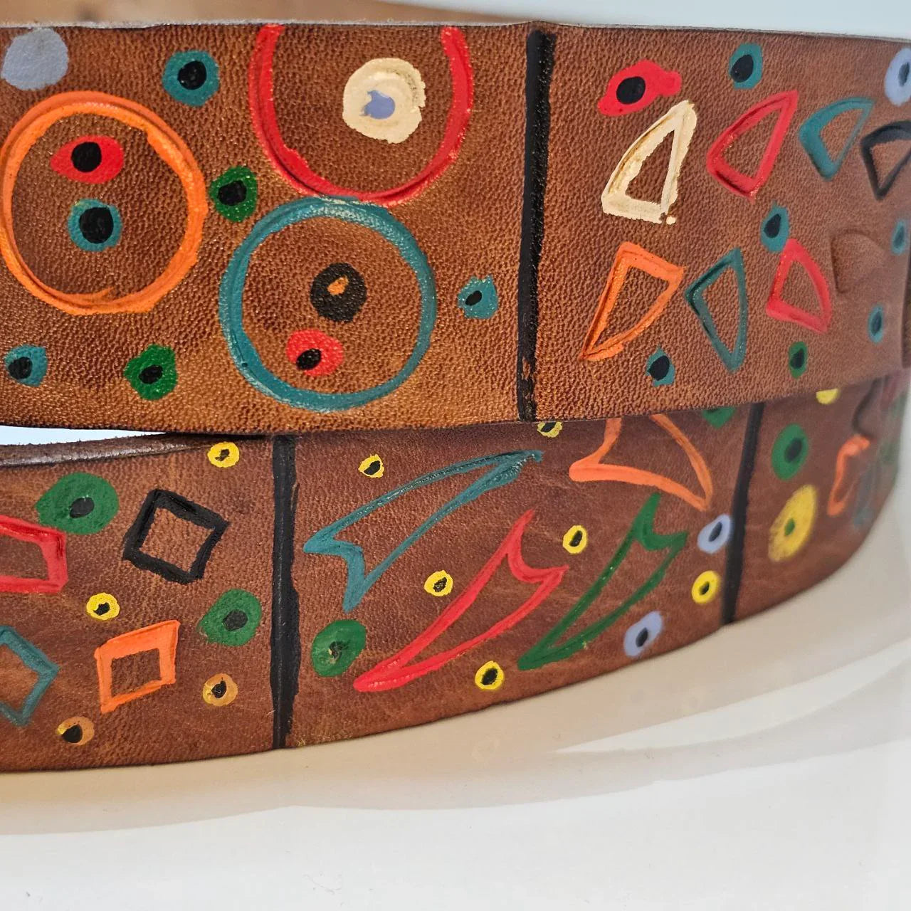 Hand-Painted Belts - AtlasMuseCrafts