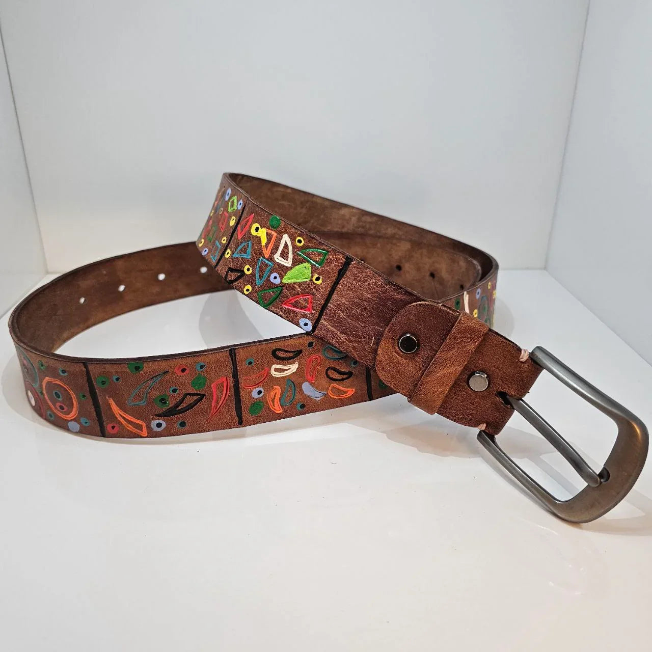 Hand-Painted Belts - AtlasMuseCrafts