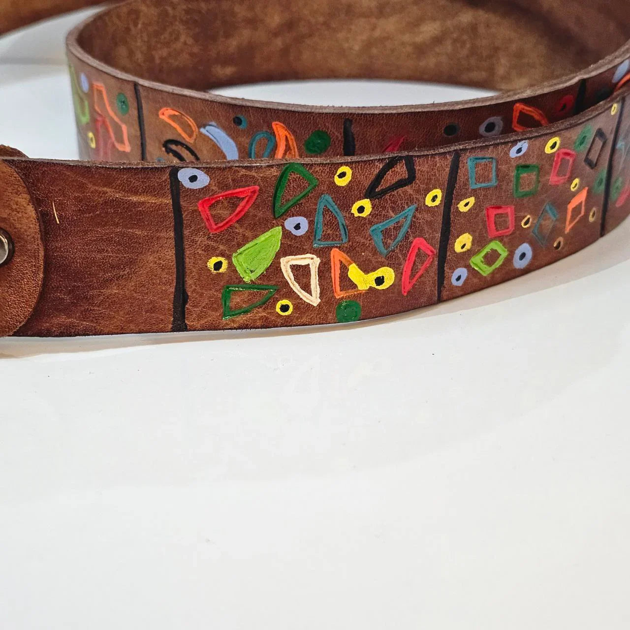 Genuine Belts Handpainted