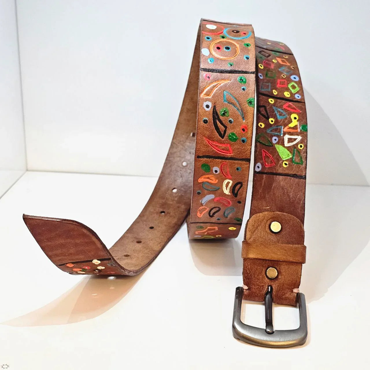 Hand-Painted Belts - AtlasMuseCrafts