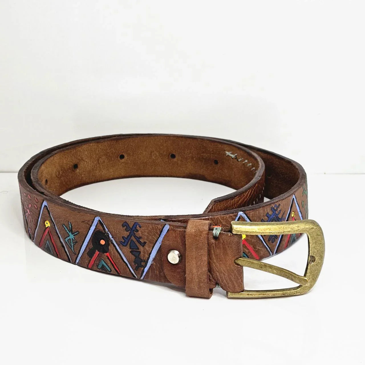 Genuine Hand-Painted Belts