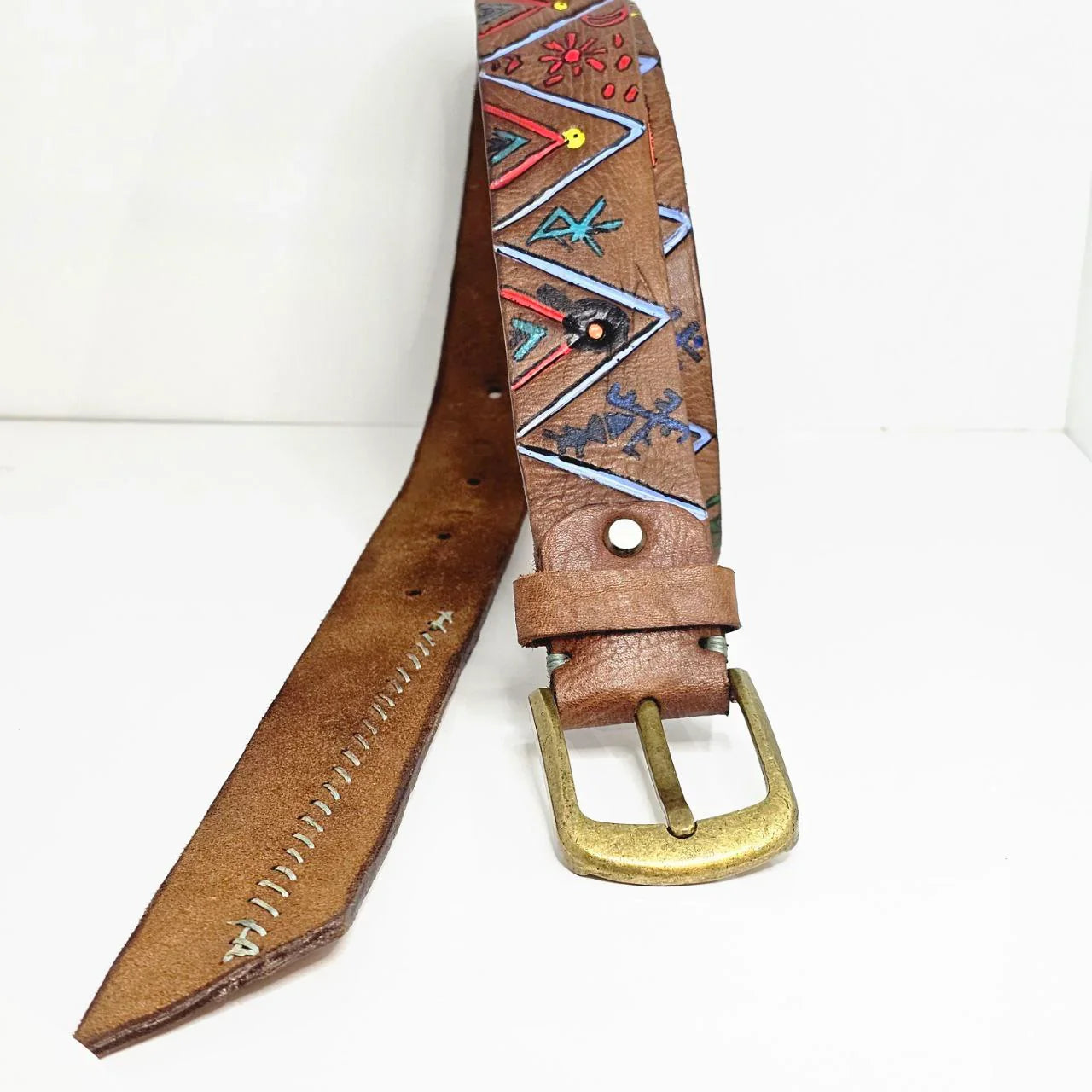 Genuine Hand-Painted Belts