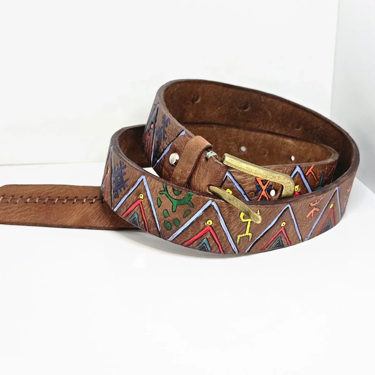 Genuine Hand-Painted Belts