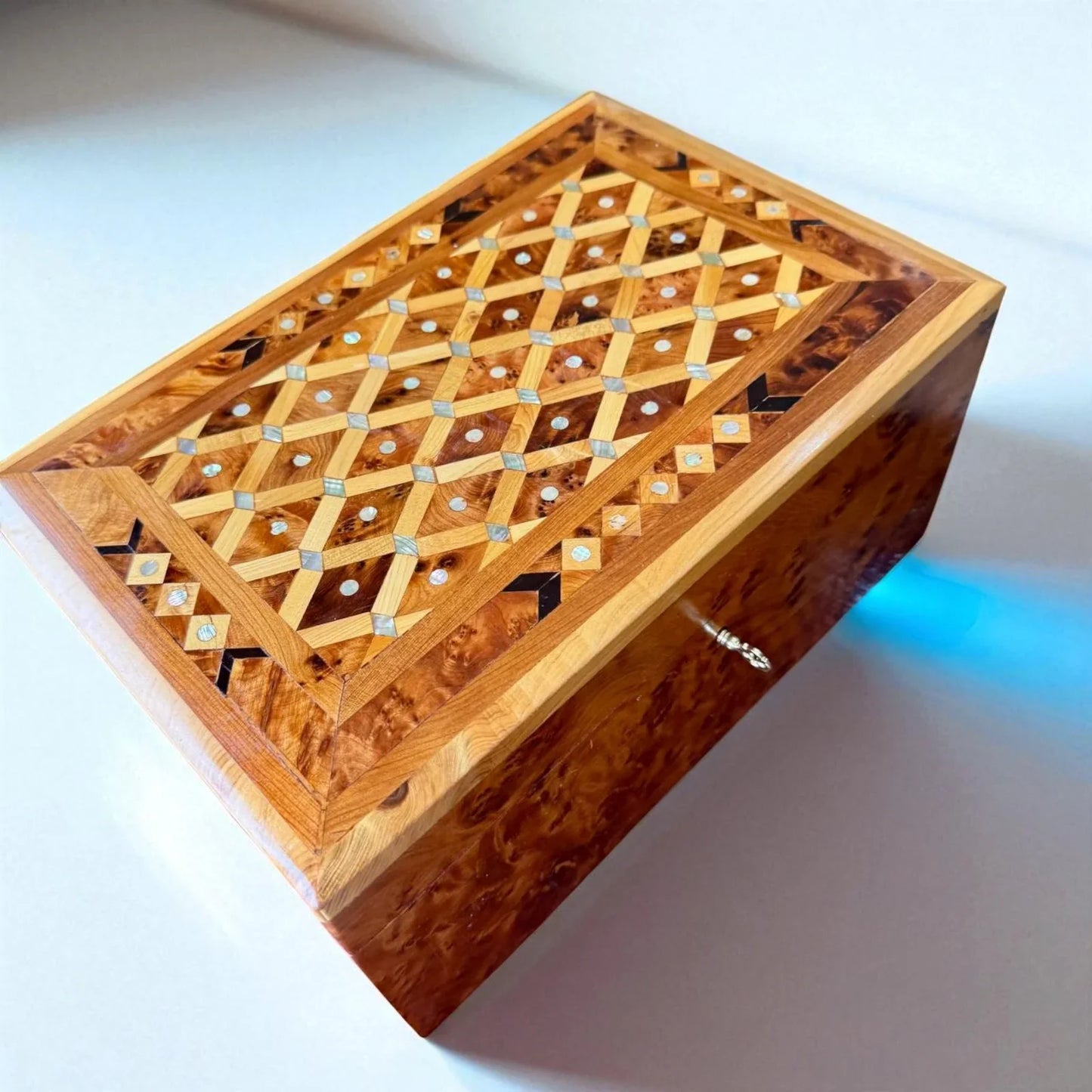 Jewelry Wooden Box Organizer