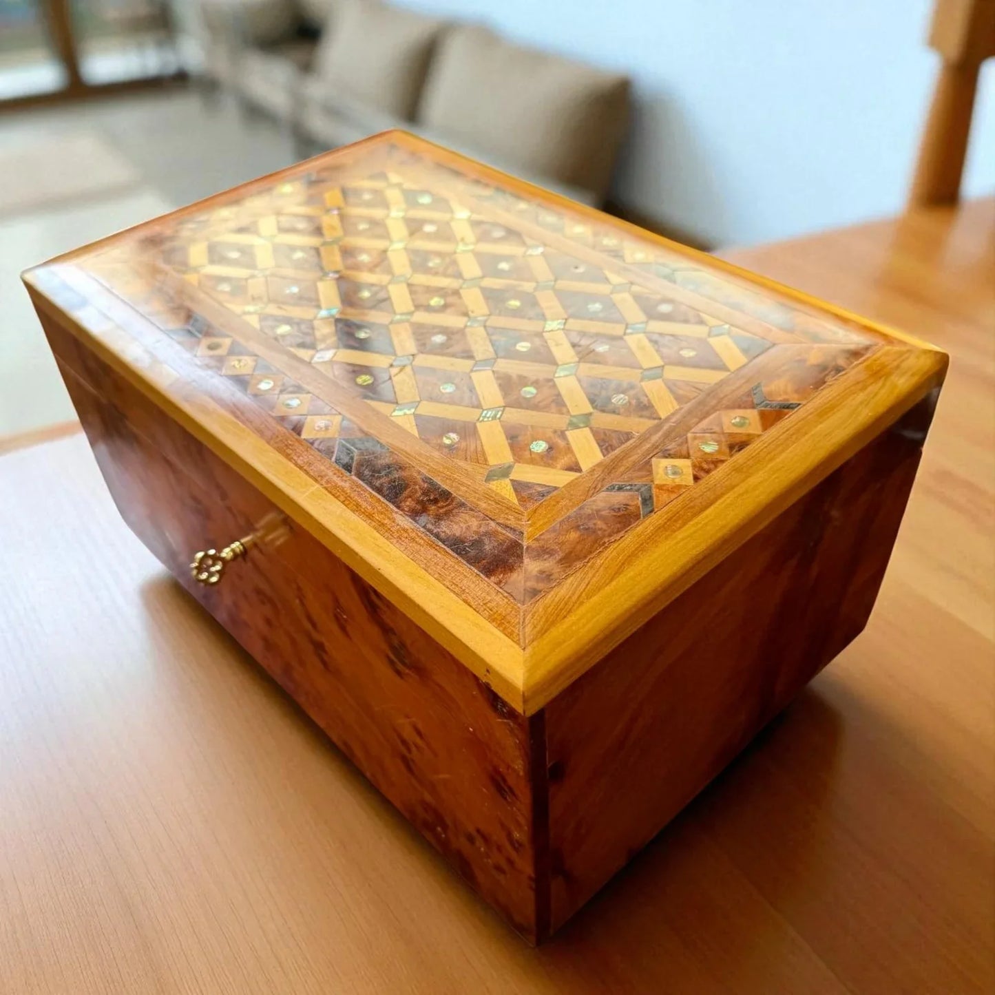 Jewelry Wooden Box Organizer