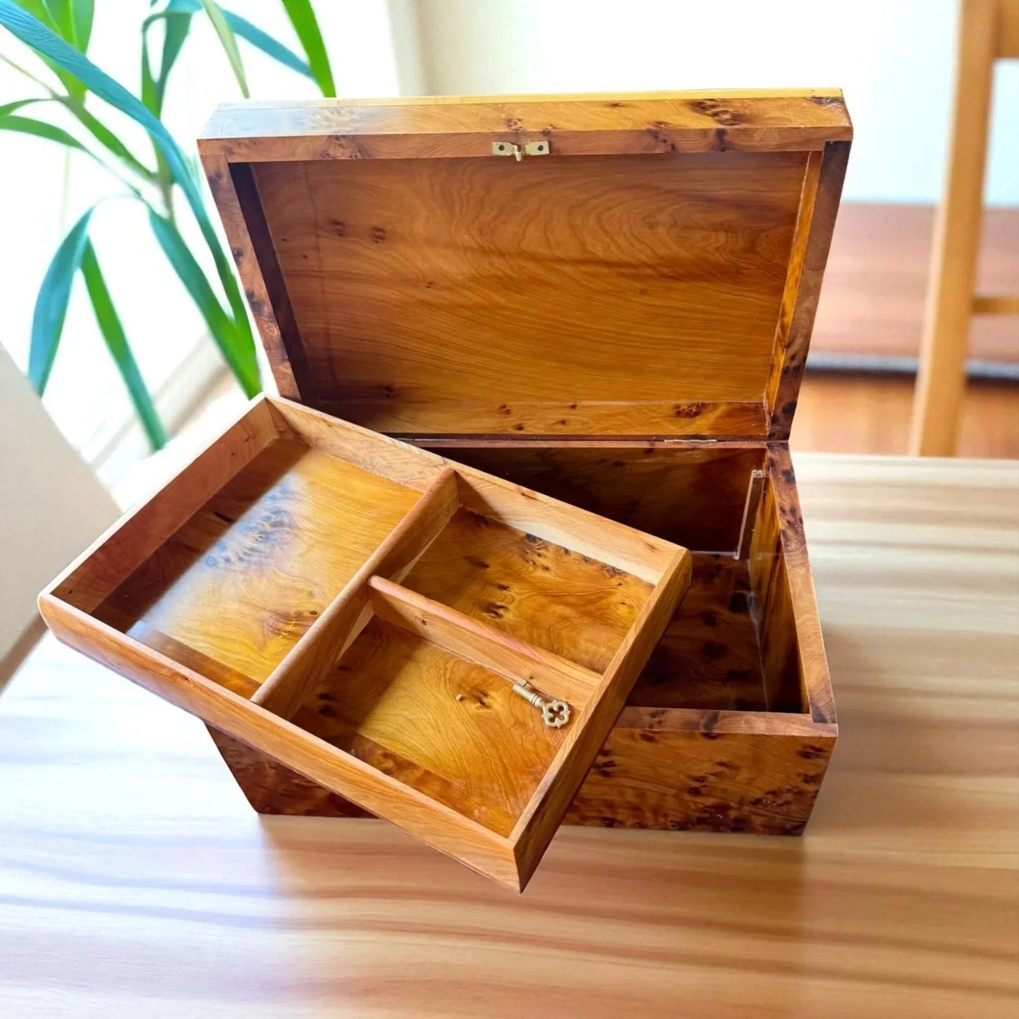 Jewelry Wooden Box Organizer