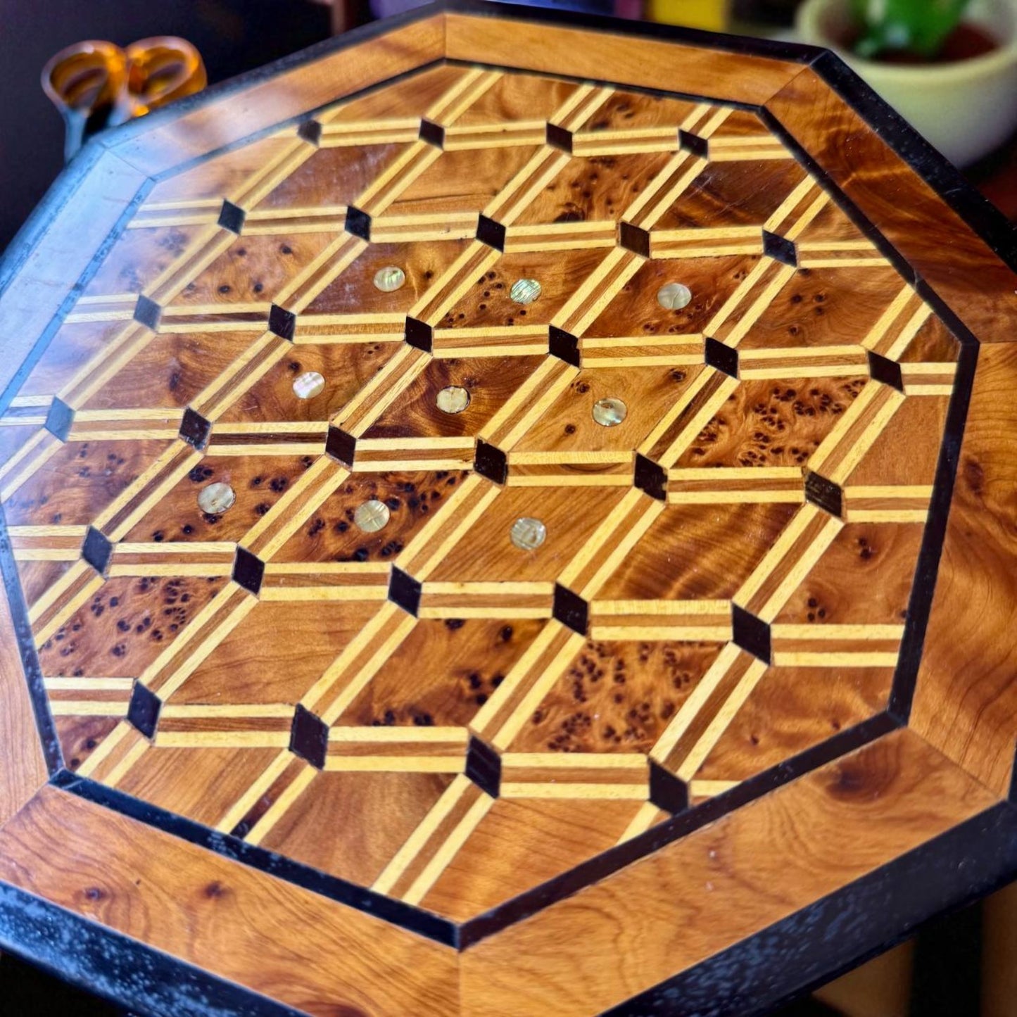 Wooden Box Organizer With Key
