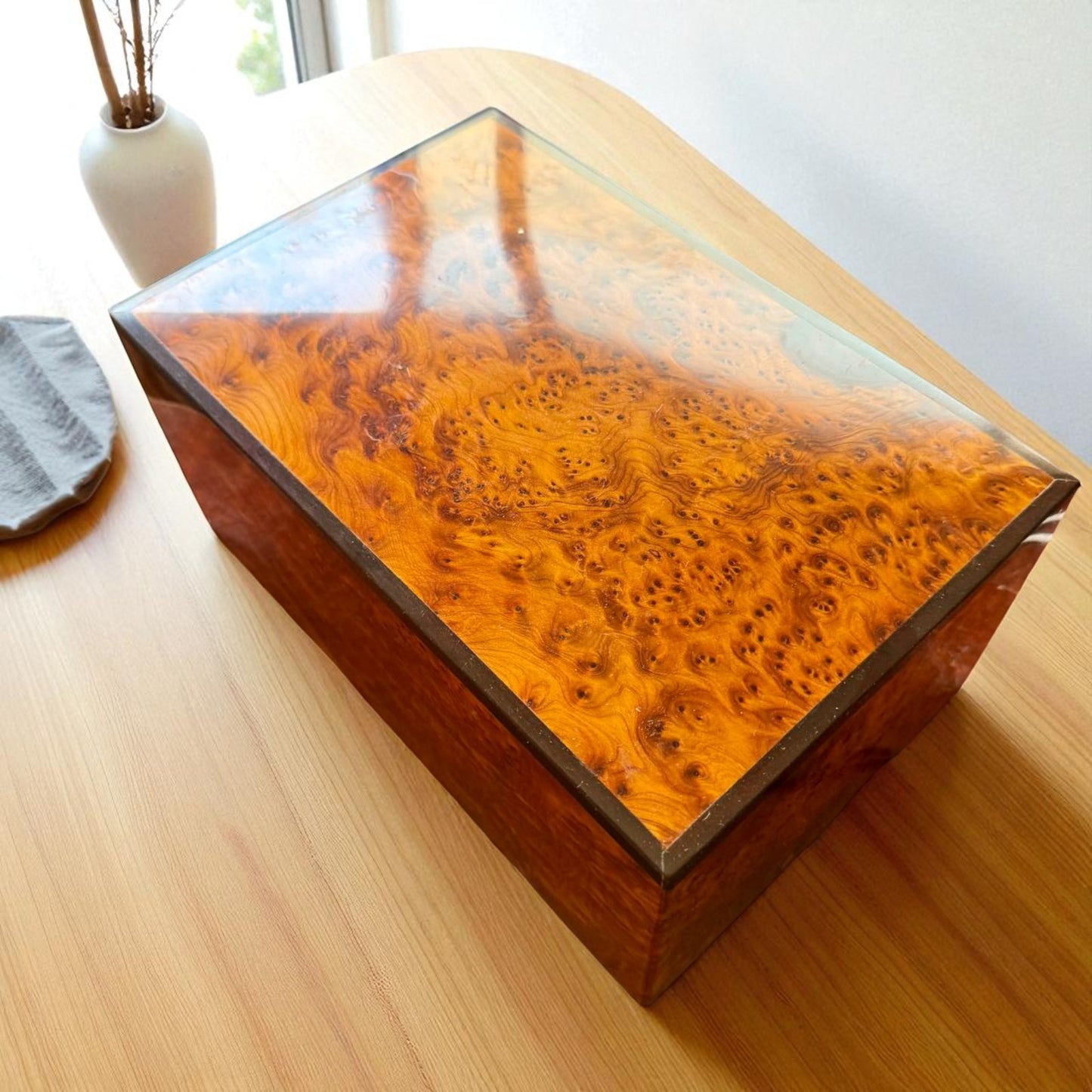 Large Wooden Box Organizer