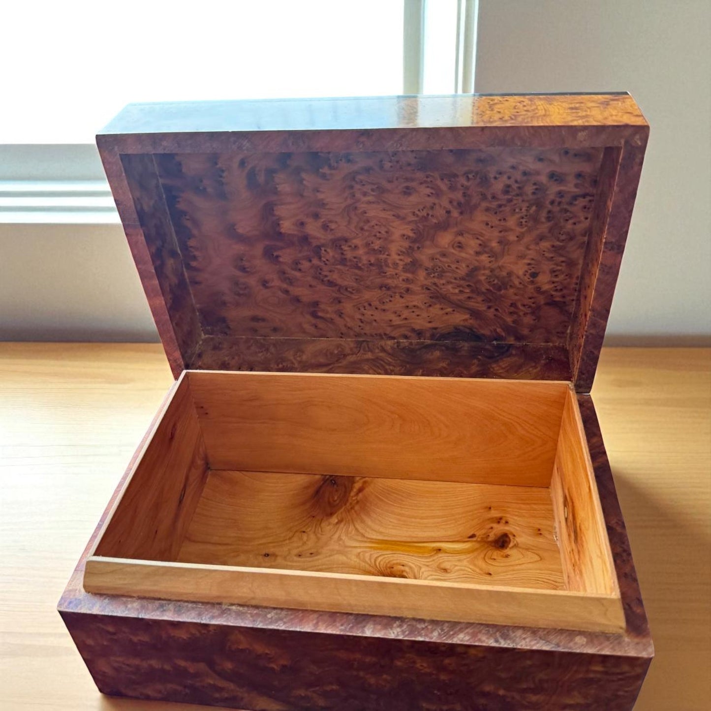 Large Wooden Box Organizer