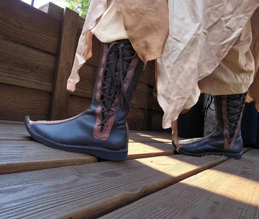 Medieval Viking Leather Boots – Moroccan Craft Blog by AtlasMuseCrafts