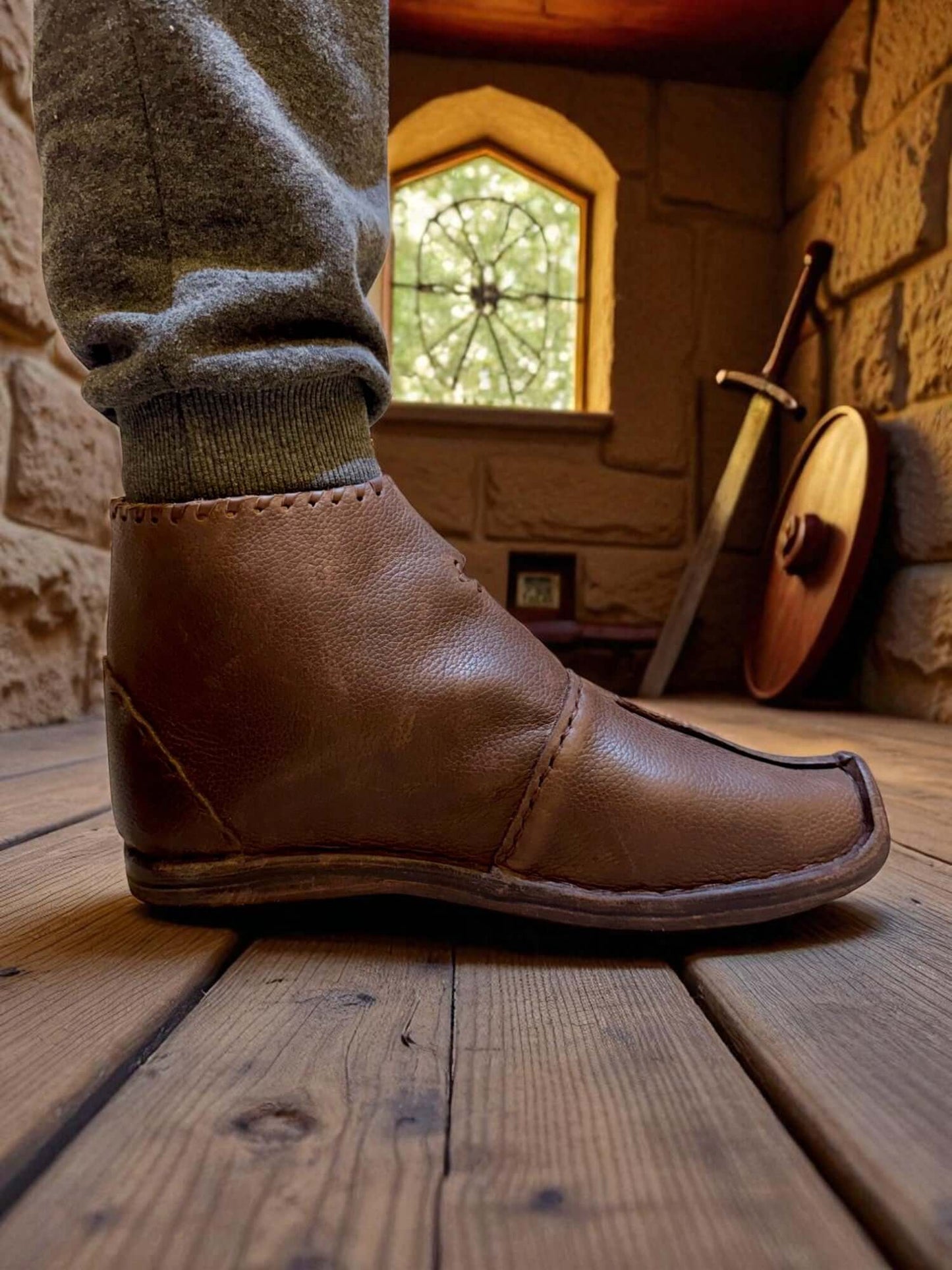 Renaissance Leather Shoes made from 6